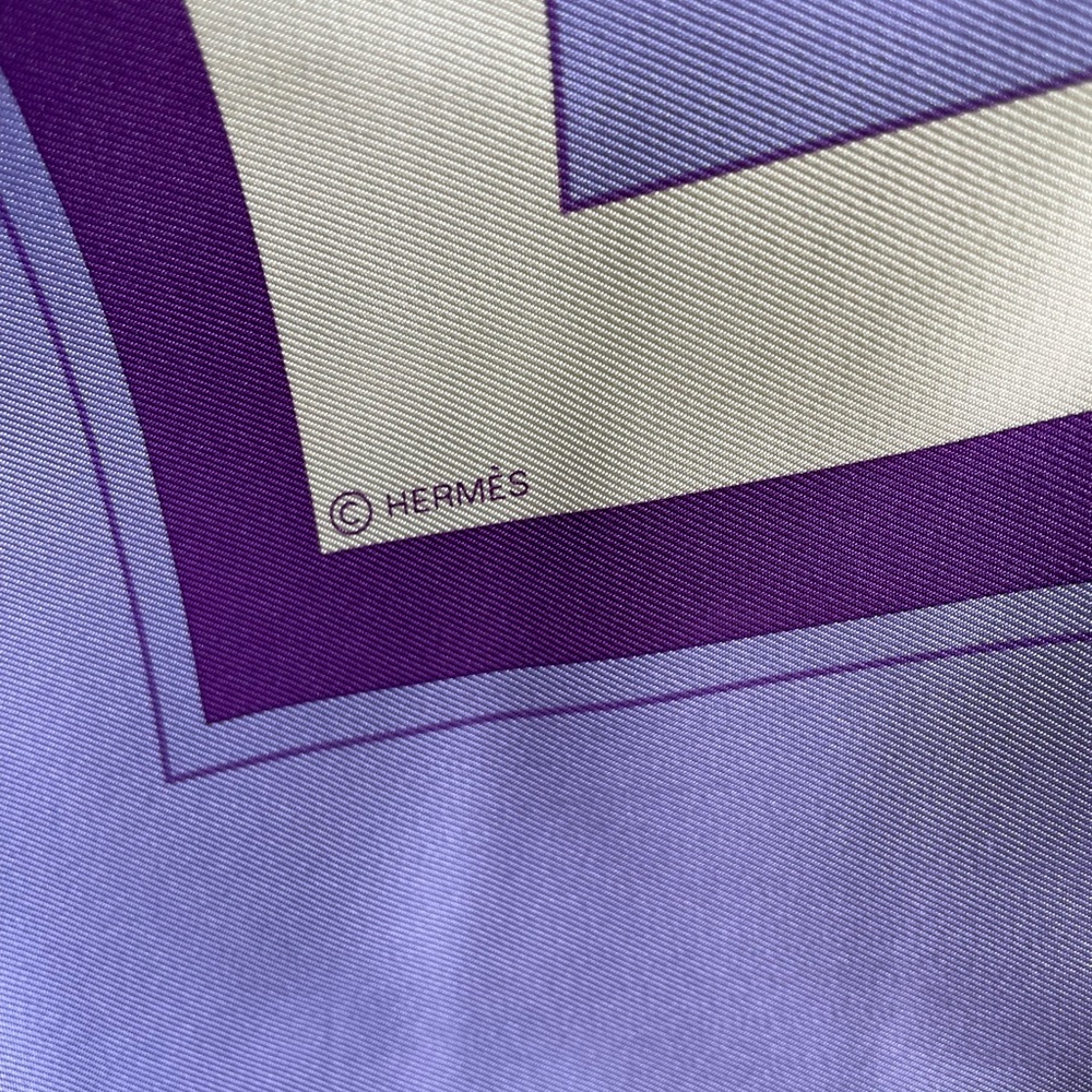 Hermès Ex Libris 90 Silk Scarf Vintage Rare - Picture 5 of 7